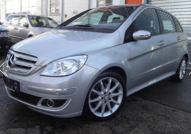 Left hand drive MERCEDES B CLASS B200 CDI  DPF SPECIAL EDITION